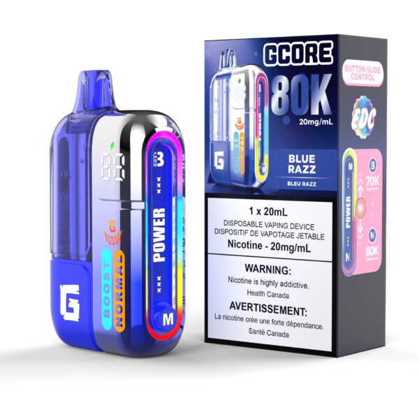 Blue Razz Gcore G (20ML) (20MG/ML) <b Style="color:red">(Tax Incl.)</b>