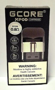 GCORE MPOD REFILLABLE 0.8 ohm